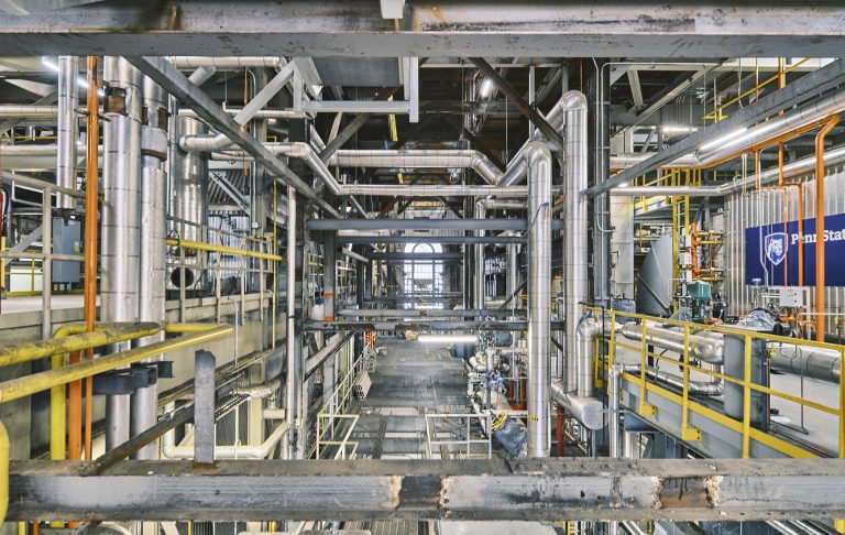 14_KFIMD_PowerPlant2274_PSU West Campus Steam Plant Main Operating Floor Elevated View_RS