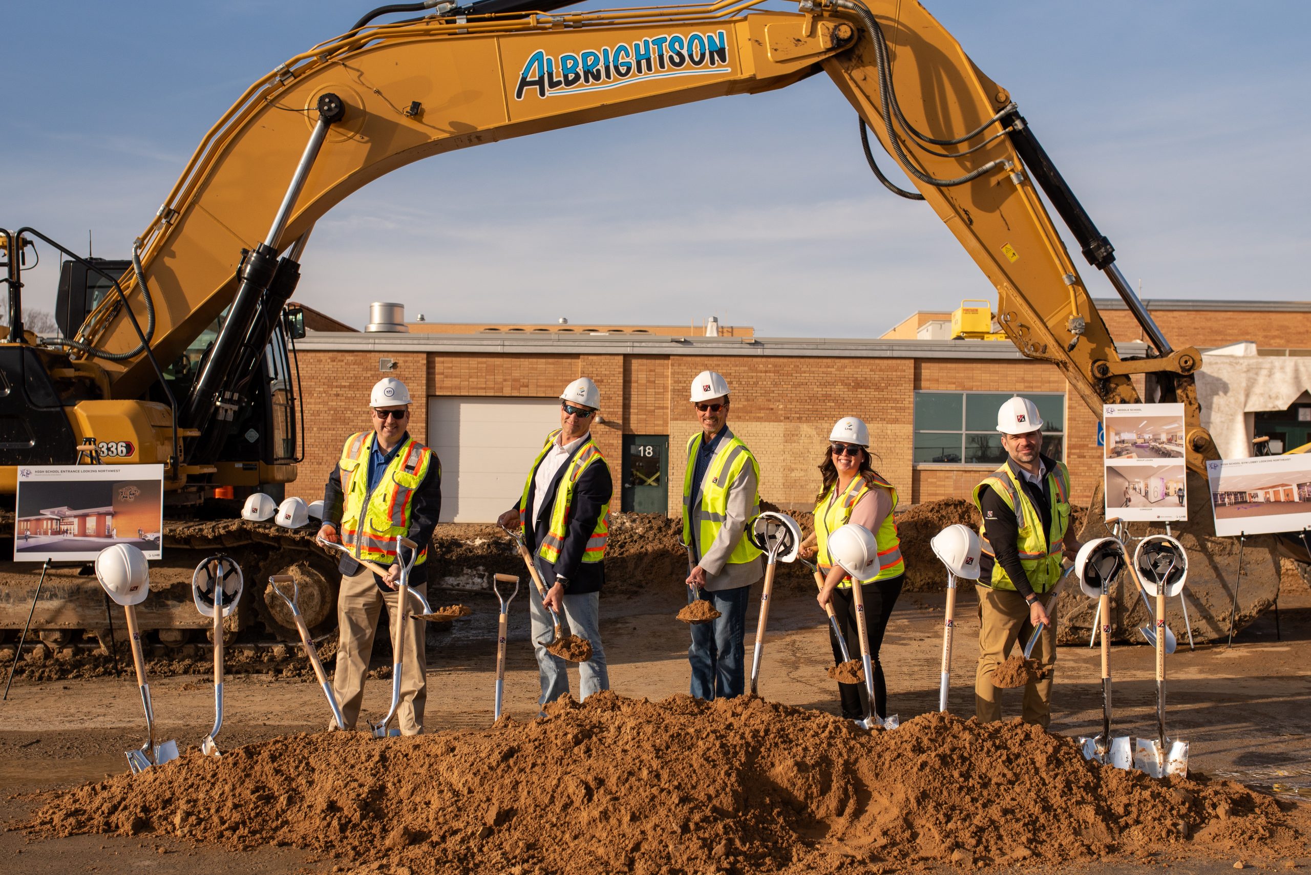 Ellsworth High School and Middle School Groundbreaking