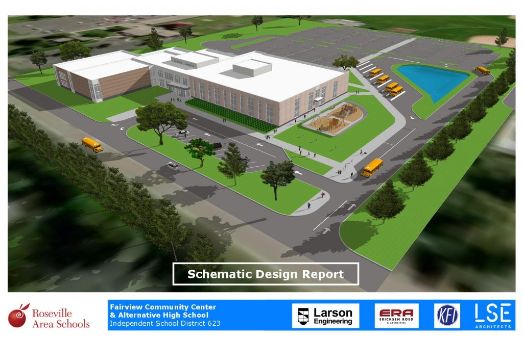 LSE RenderingFairviewCommunityCenter PresentationBookletSchematicDesignReportCover Sheet
