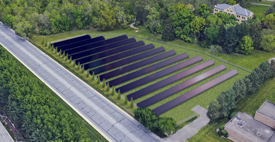 Notre Dame WNDU Solar PV