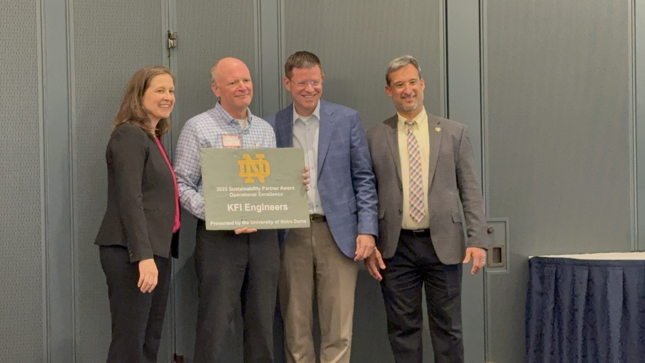 Notre Dame Sustainability Partner Award
